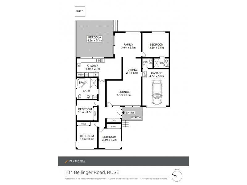 104 Bellinger Road, Ruse NSW 2560 Floorplan