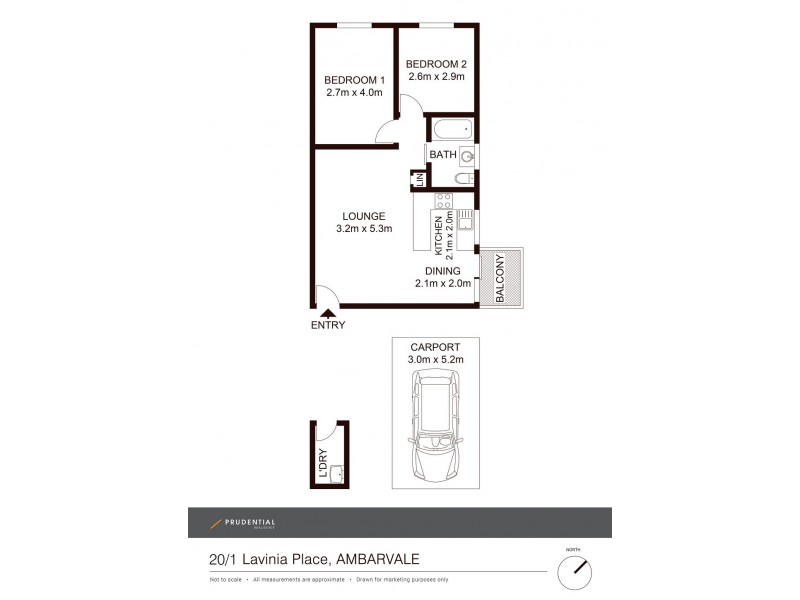 20/1 Lavinia Place, Ambarvale NSW 2560 Floorplan