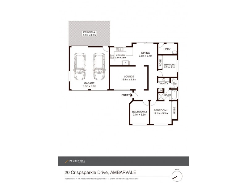 20 Crispsparkle Drive, Ambarvale NSW 2560 Floorplan