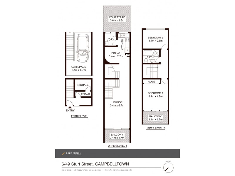6/49 Sturt Street, Campbelltown NSW 2560 Floorplan