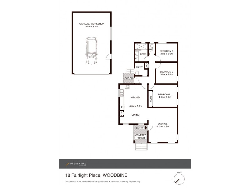 18 Fairlight Place, Woodbine NSW 2560 Floorplan