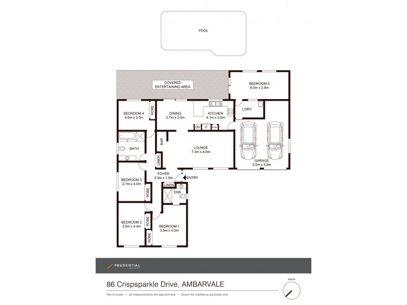 86 Crispsparkle Drive, Ambarvale NSW 2560 Floorplan