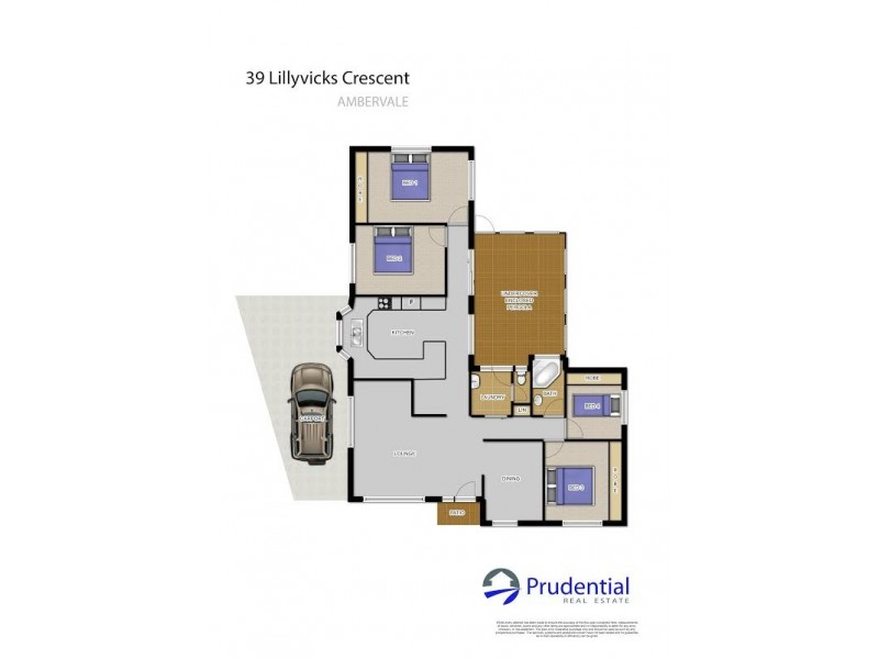 39 Lillyvicks Crescent, Ambarvale NSW 2560 Floorplan