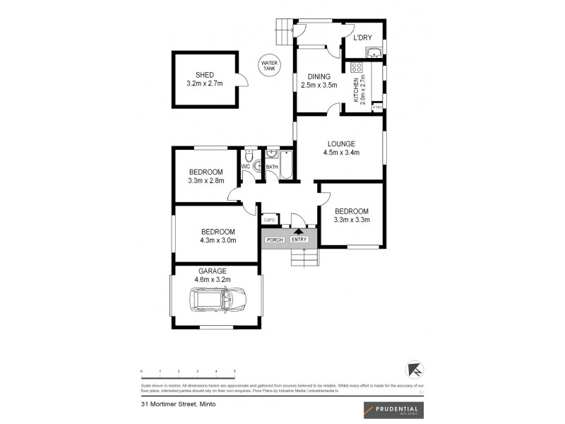 31 Mortimer Street, Minto NSW 2566 Floorplan