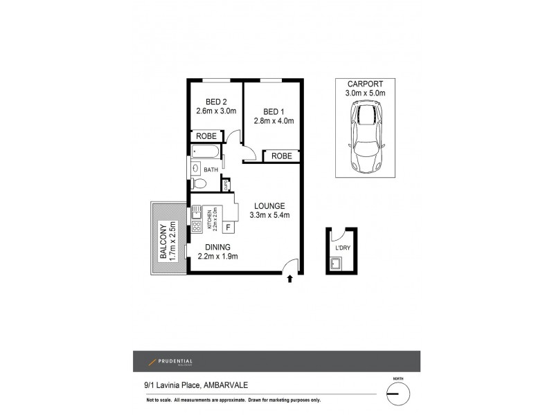 9/1 Lavinia Place, Ambarvale NSW 2560 Floorplan