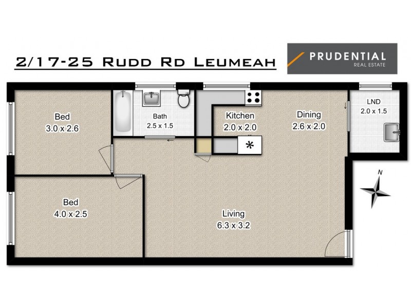 2/17-25 Rudd Road, Leumeah NSW 2560 Floorplan