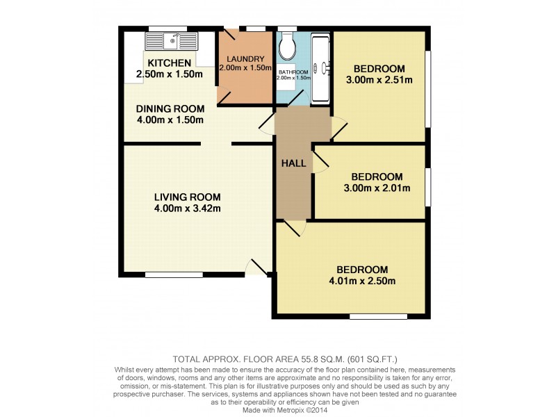 1 Phillip Street, Campbelltown NSW 2560 Floorplan