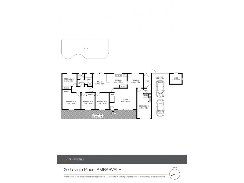 20 Lavinia Place, Ambarvale NSW 2560 Floorplan