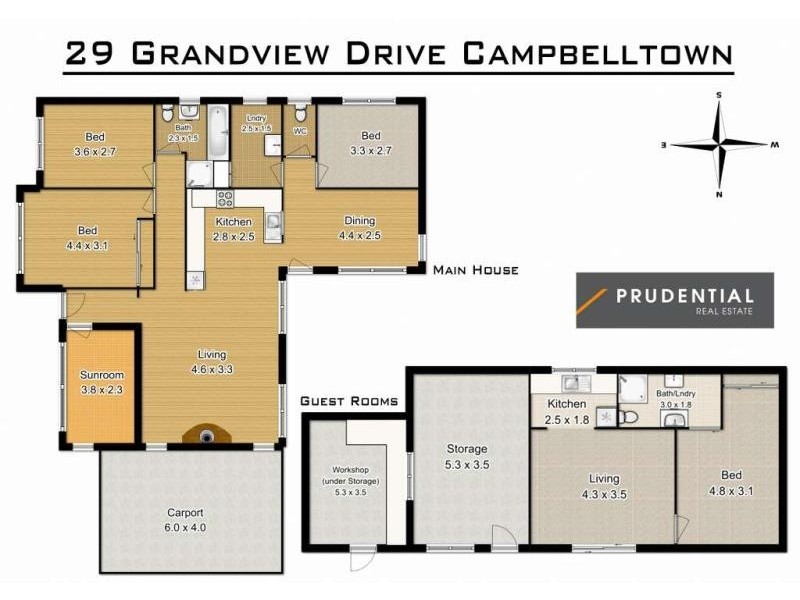 29 Grandview Drive, Campbelltown NSW 2560 Floorplan