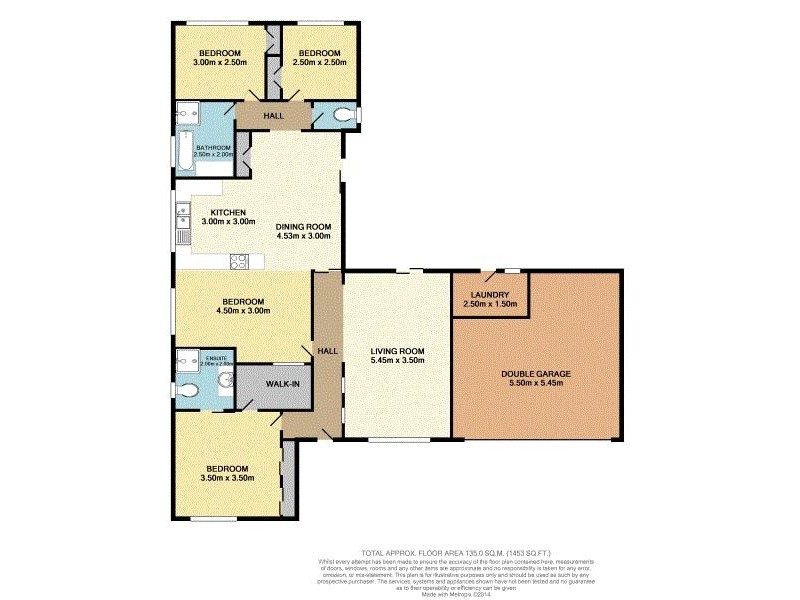 12 Sapphire Place, Eagle Vale NSW 2558 Floorplan