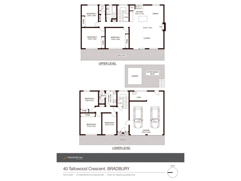 40 Tallowwood Crescent, Bradbury NSW 2560 Floorplan
