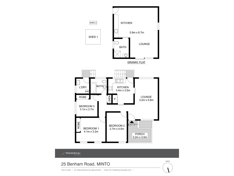 25 Benham Road, Minto NSW 2566 Floorplan
