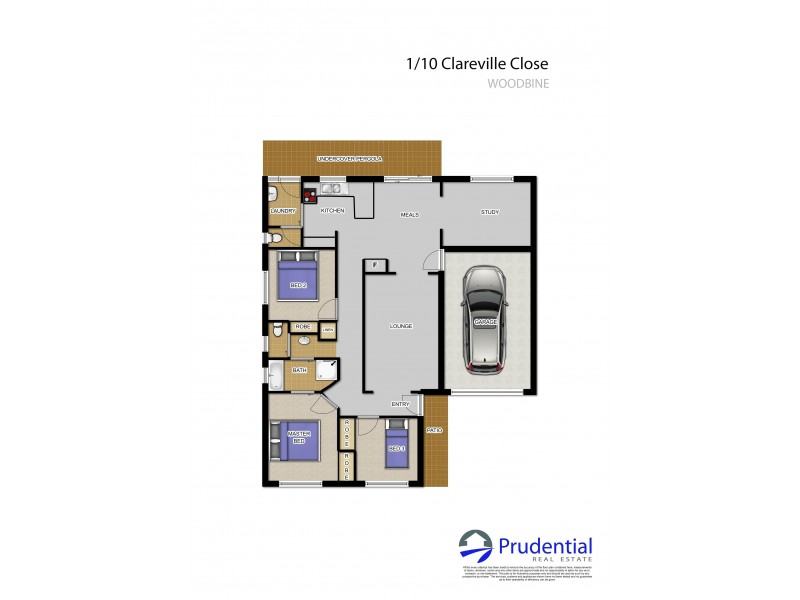 1/10 Clareville  Close, Woodbine NSW 2560 Floorplan