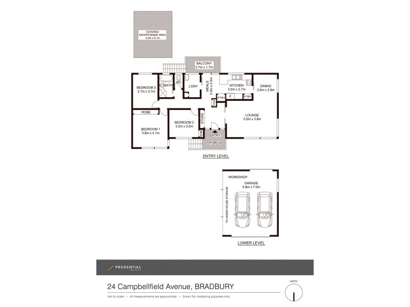 24 Campbellfield Avenue, Bradbury NSW 2560 Floorplan