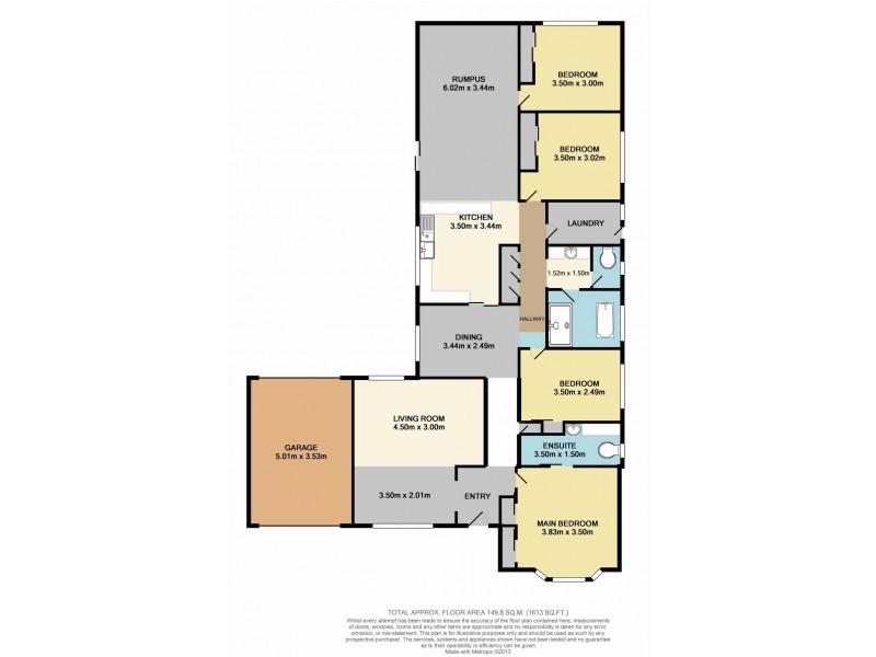 23 Dorrigo Crescent, Bow Bowing NSW 2566 Floorplan