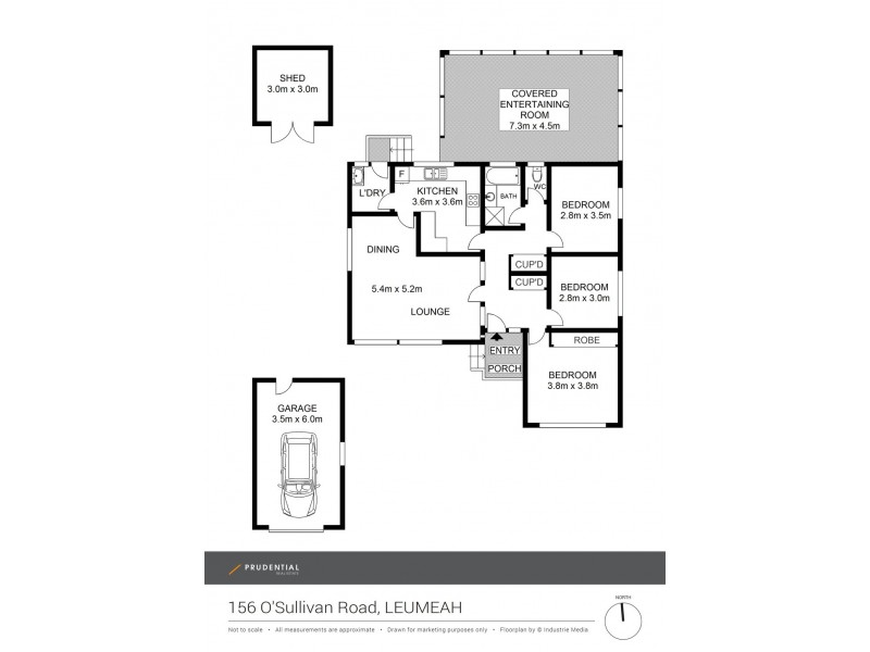 156 O’Sullivan Road, Leumeah NSW 2560 Floorplan