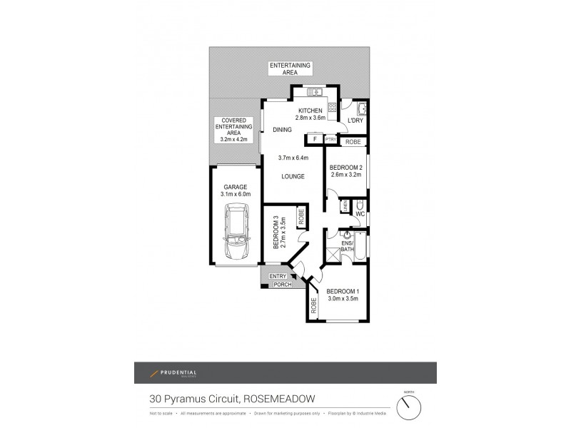 30 Pyramus Circuit, Rosemeadow NSW 2560 Floorplan