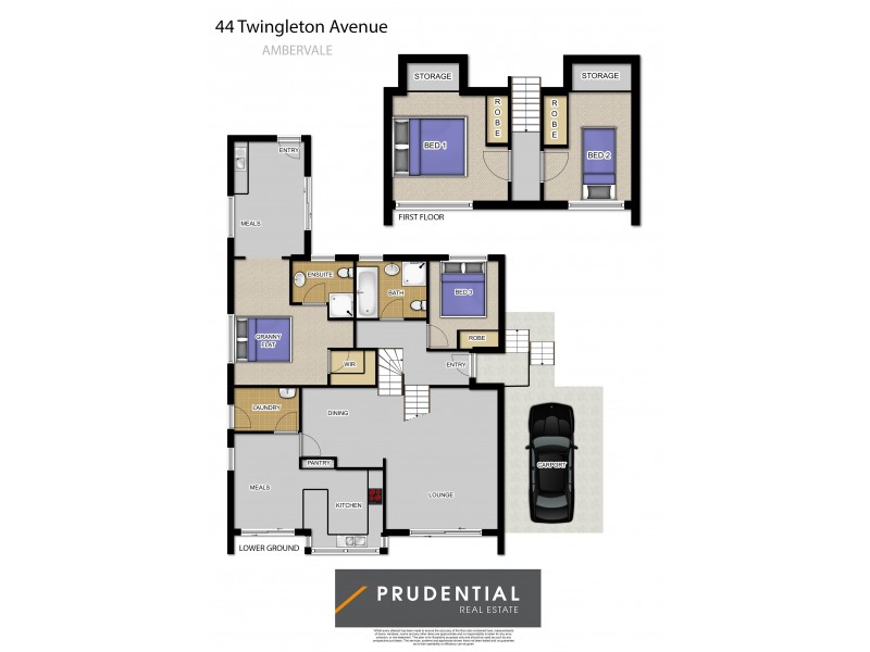 44 Twingleton Avenue, Ambarvale NSW 2560 Floorplan