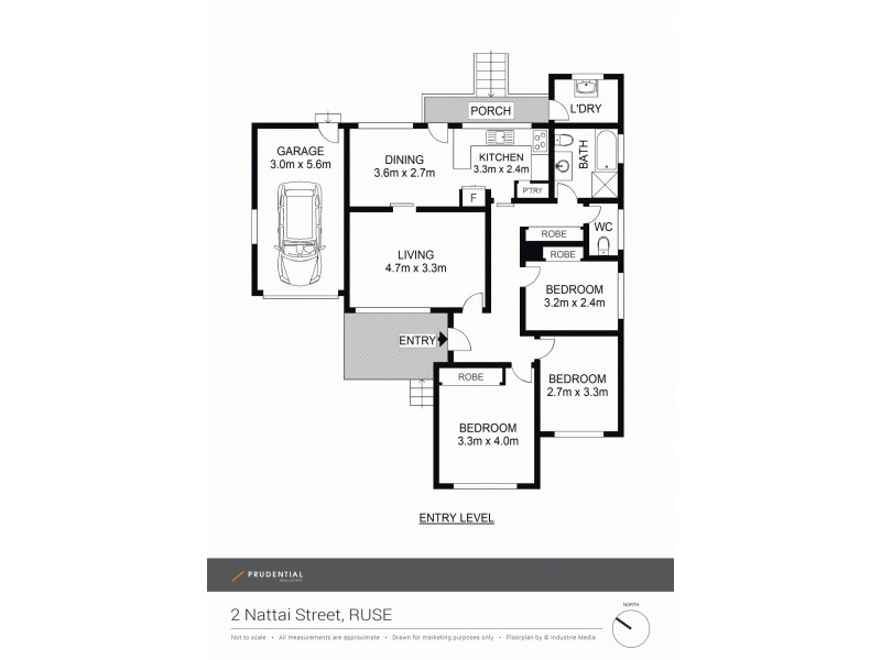 2 Nattai Street, Ruse NSW 2560 Floorplan