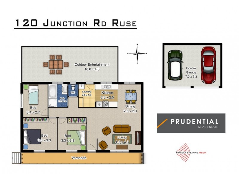 120 Junction Road, Ruse NSW 2560 Floorplan