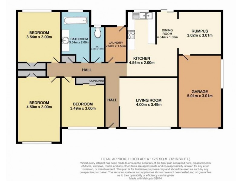 119 Westmoreland Road, Minto NSW 2566 Floorplan