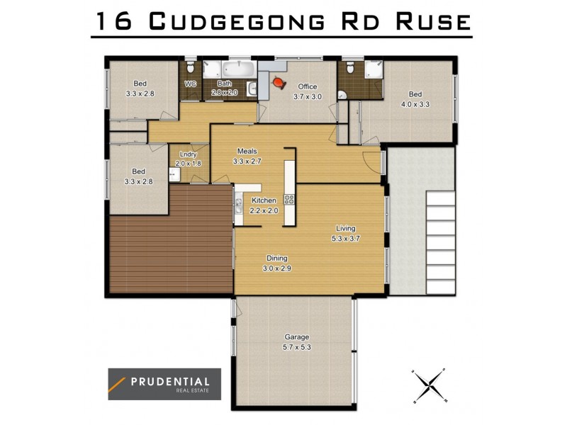 16 Cudgegong Rd, Ruse NSW 2560 Floorplan