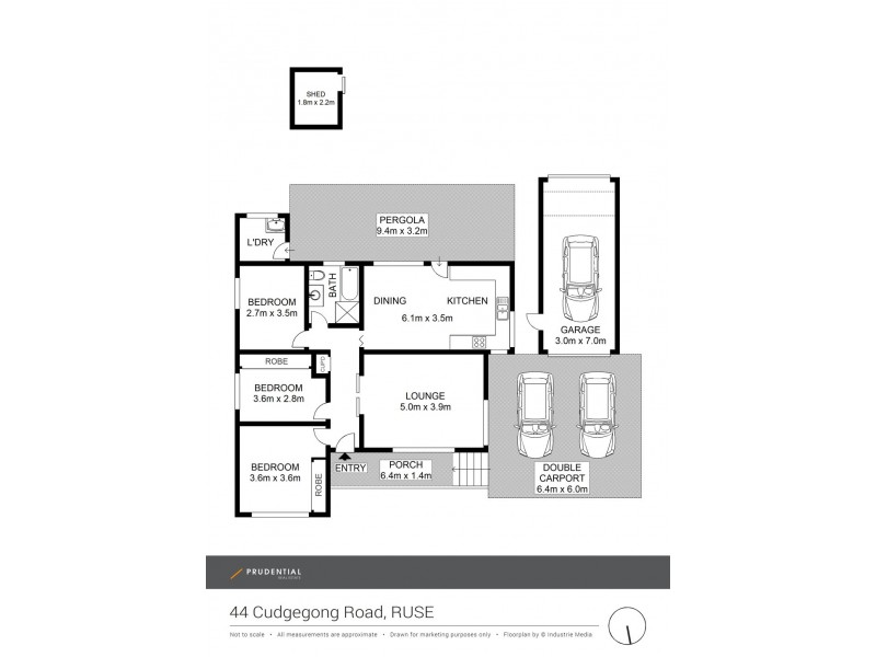 44 Cudgegong Rd, Ruse NSW 2560 Floorplan