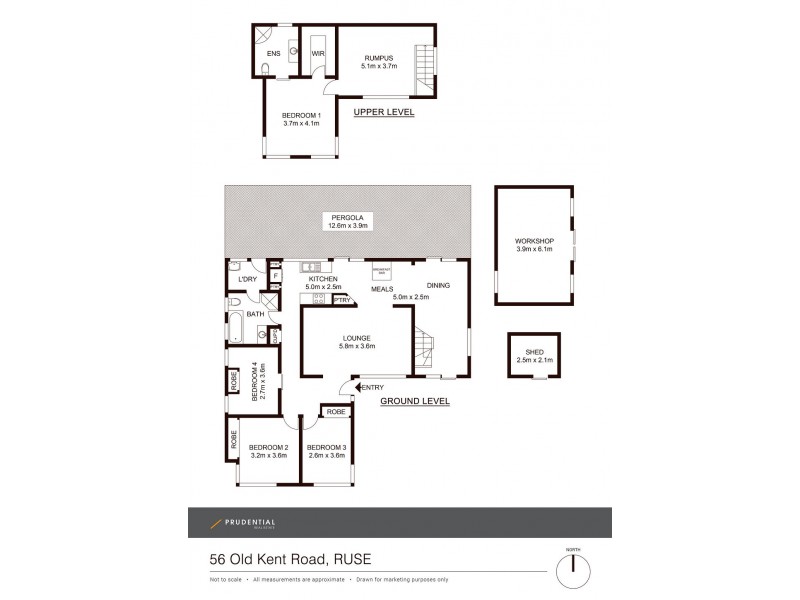 56 Old Kent Rd, Ruse NSW 2560 Floorplan
