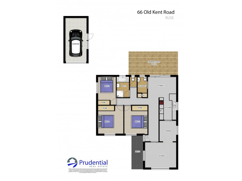 66 Old Kent Road, Ruse NSW 2560 Floorplan