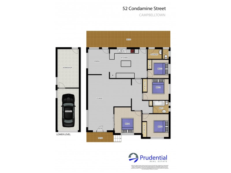 52 Condamine Street, Campbelltown NSW 2560 Floorplan