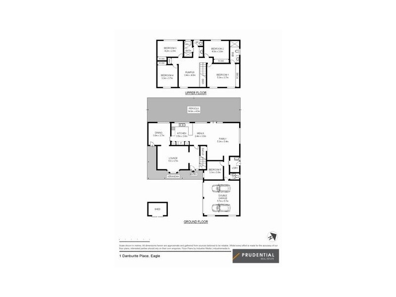 1 Danburite Place, Eagle Vale NSW 2558 Floorplan