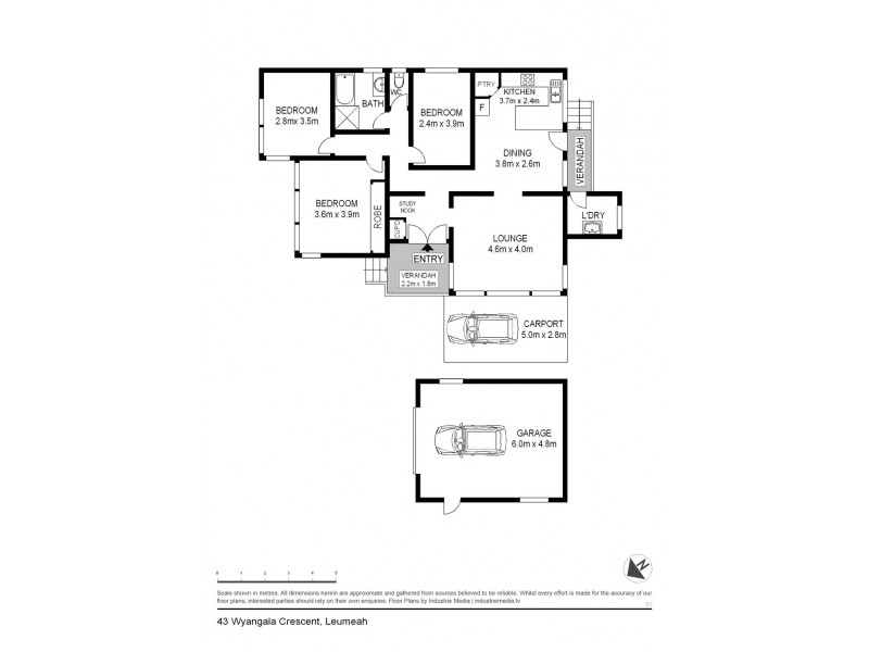 43 Wyangala Crescent, Leumeah NSW 2560 Floorplan