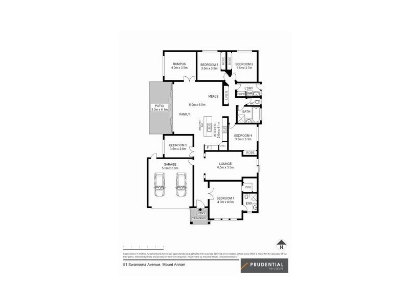 51 Swansona Avenue, Mount Annan NSW 2567 Floorplan