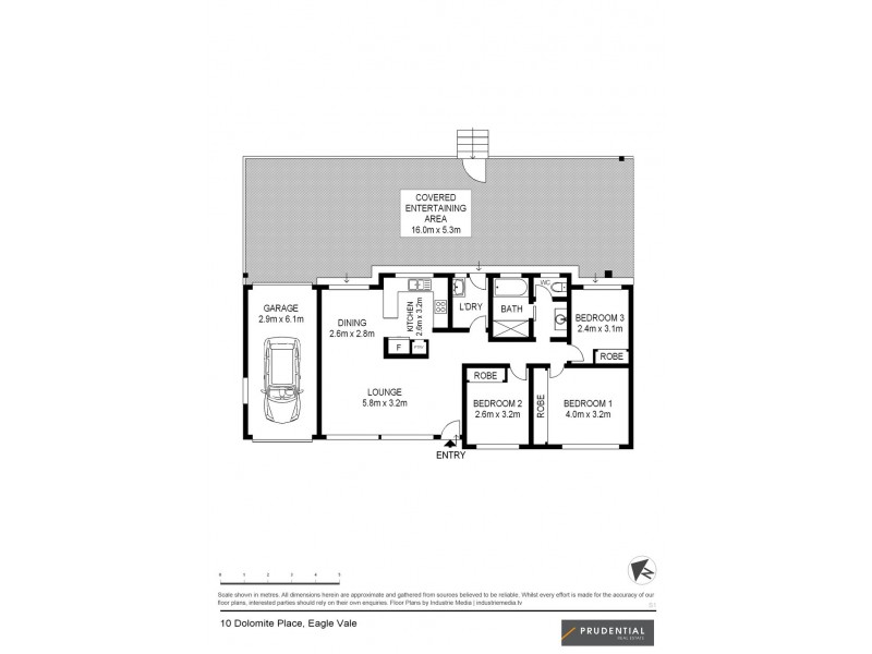 10 Dolomite Place, Eagle Vale NSW 2558 Floorplan