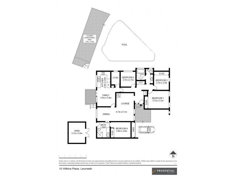 10 Wilkins Place, Leumeah NSW 2560 Floorplan
