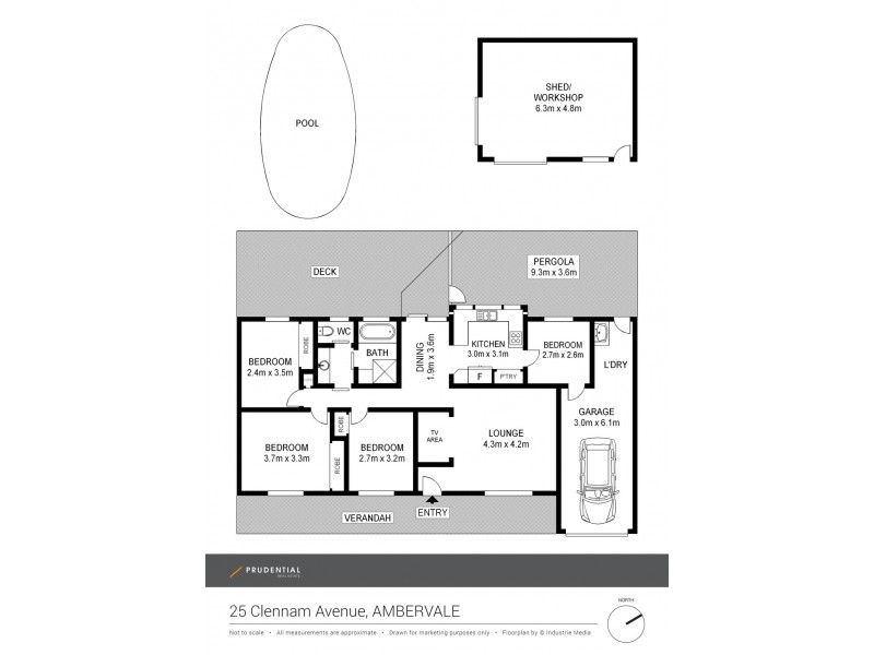 25 Clennam Avenue, Ambarvale NSW 2560 Floorplan