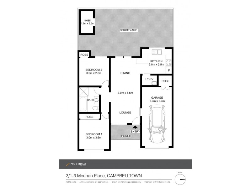 3/1-3 Meehan Place, Campbelltown NSW 2560 Floorplan