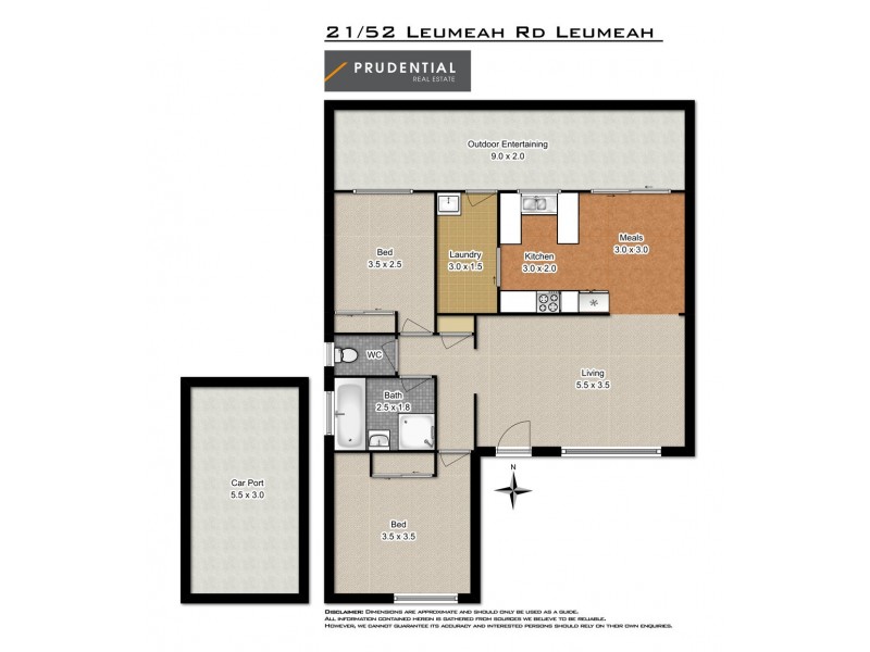 21/52 Leumeah Road, Leumeah NSW 2560 Floorplan