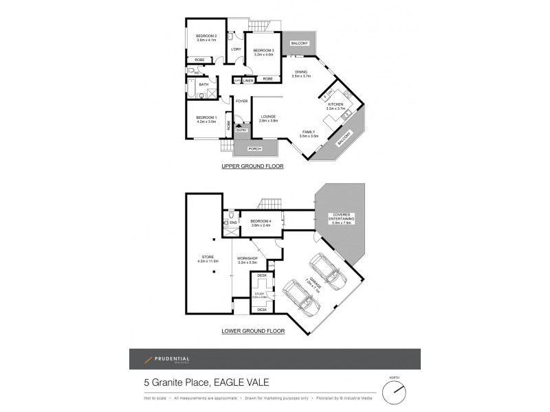 5 GRANITE PL, Eagle Vale NSW 2558 Floorplan