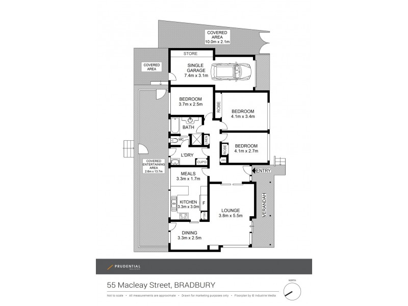 55 Macleay Street, Bradbury NSW 2560 Floorplan