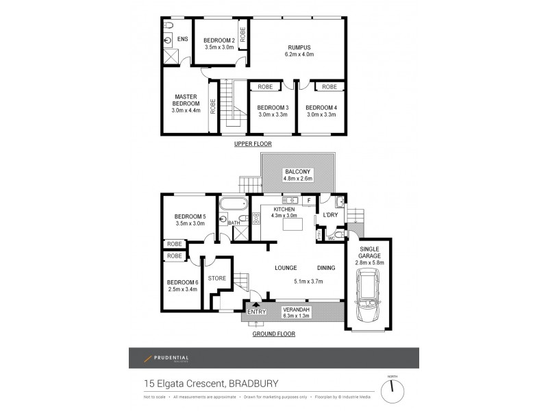 15 Elgata Crescent, Bradbury NSW 2560 Floorplan