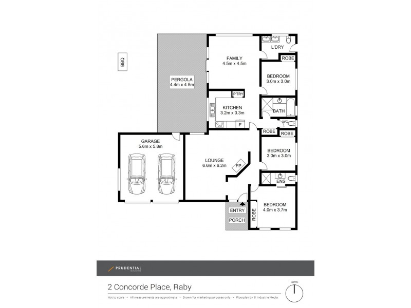2 Concorde Place, Raby NSW 2566 Floorplan