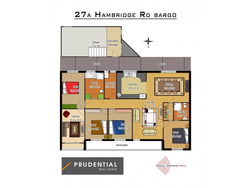 27A Hambridge Road, Bargo NSW 2574 Floorplan