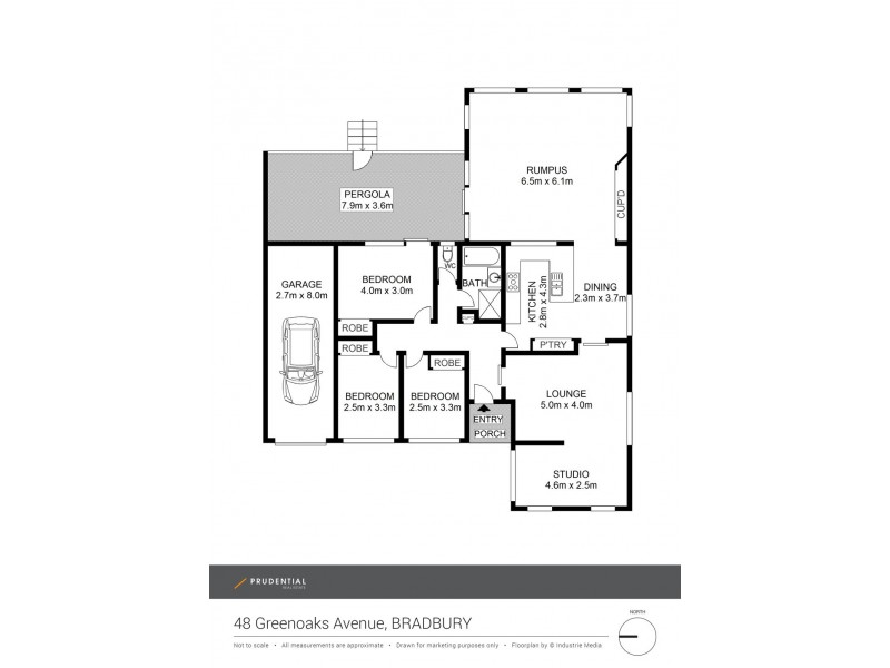 48 Greenoaks Avenue, Bradbury NSW 2560 Floorplan