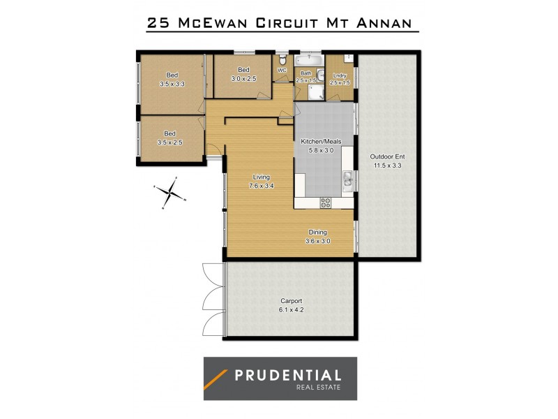 25 McEwan Circuit, Mount Annan NSW 2567 Floorplan