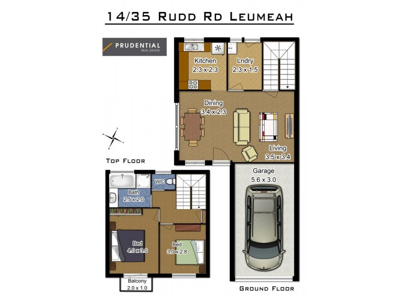 14/35 Rudd Road, Leumeah NSW 2560 Floorplan