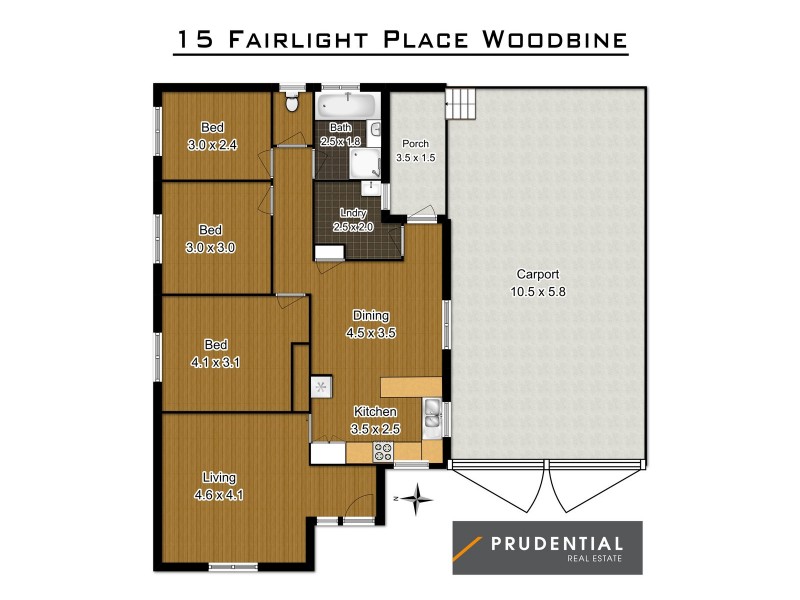 15 Fairlight Place, Woodbine NSW 2560 Floorplan