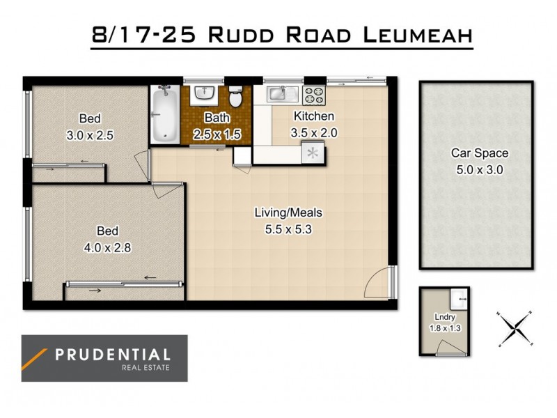 8/17-25 Rudd Road, Leumeah NSW 2560 Floorplan