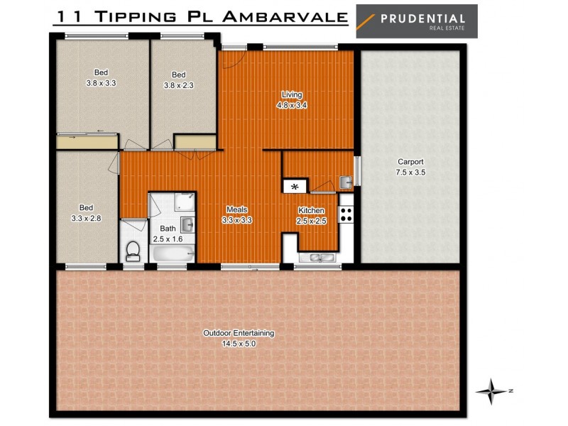 11 Tipping Place, Ambarvale NSW 2560 Floorplan