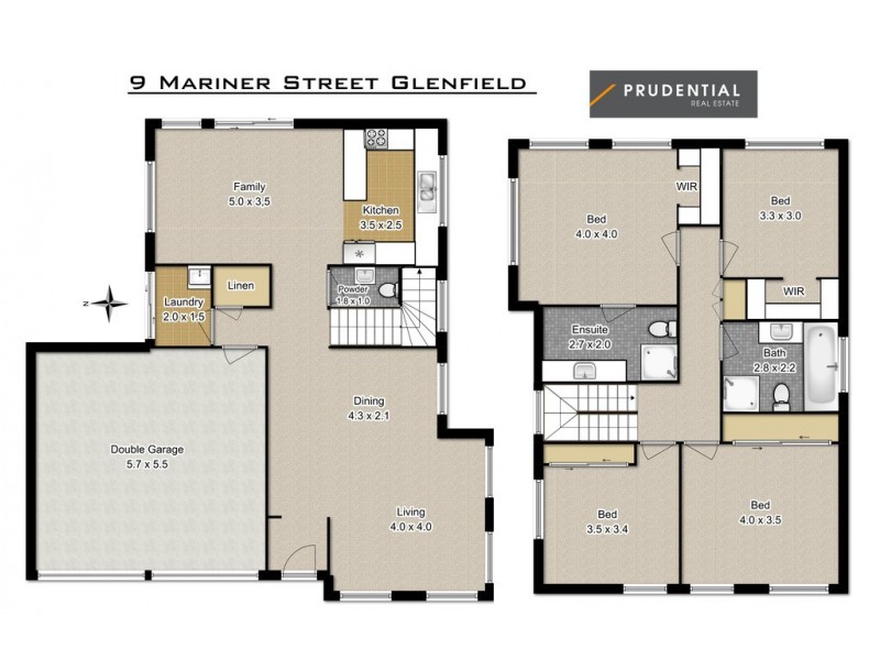 9 Mariner Street, Glenfield NSW 2167 Floorplan